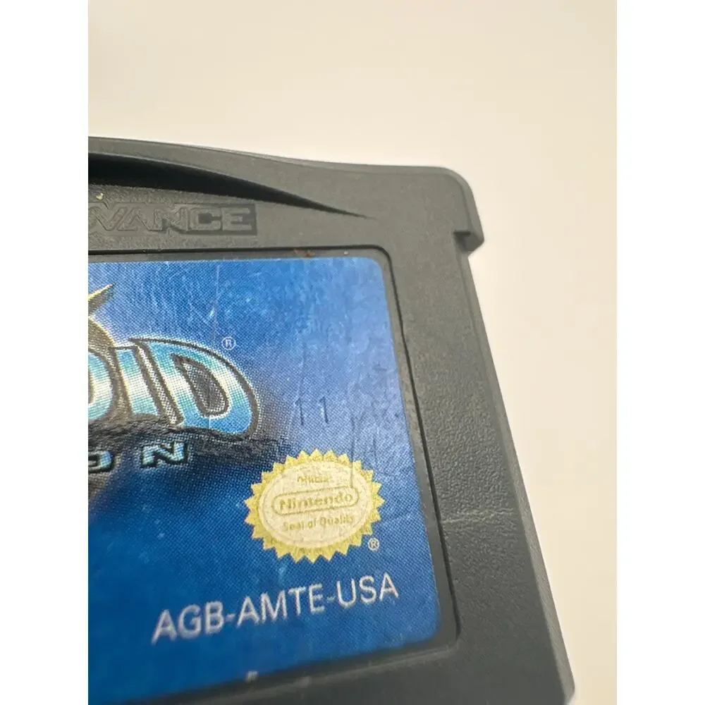Metroid Fusion (Game Boy Advance) - Verified Authentic & Tested Saves